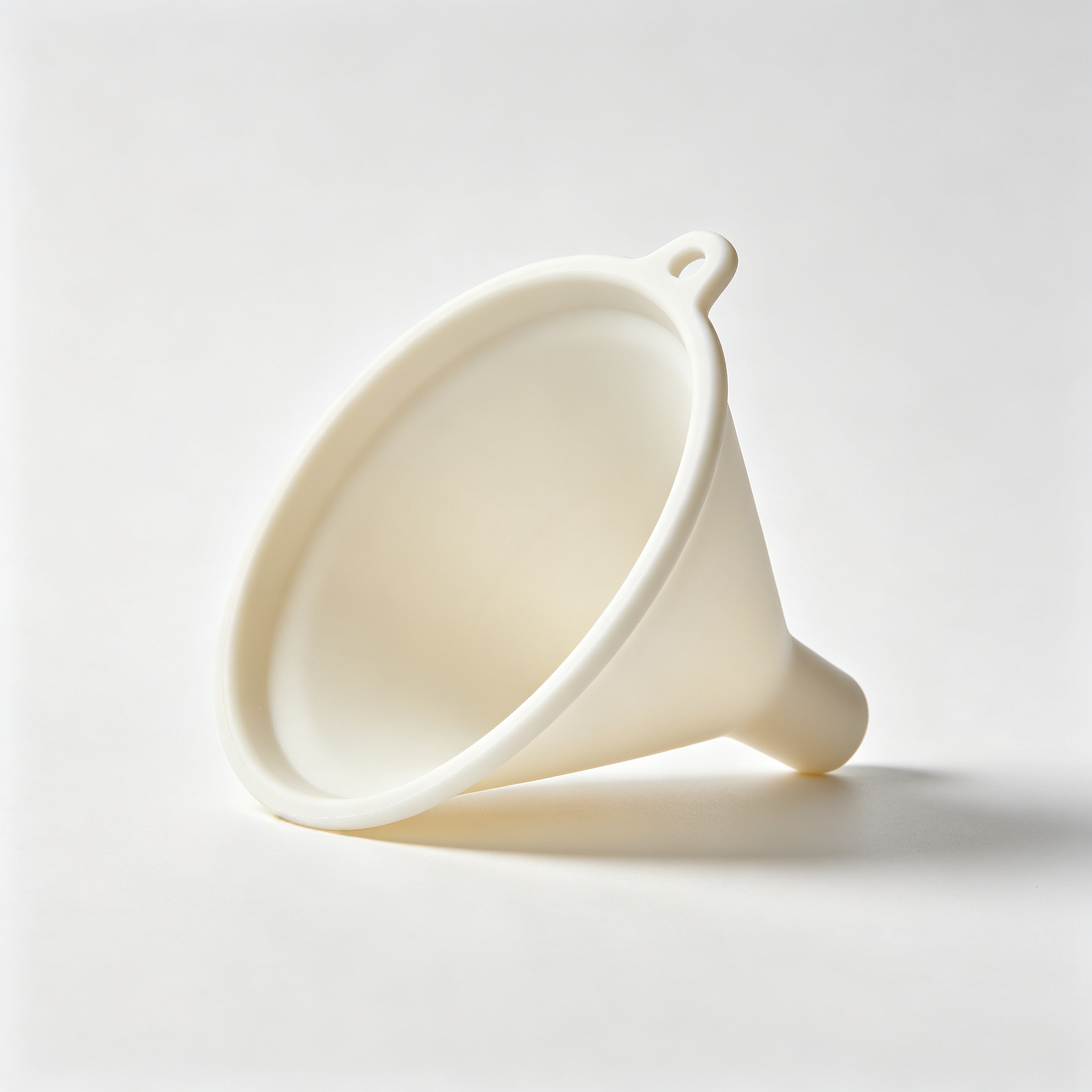 Quilaro Flexible Silicone Kitchen Funnel for Liquid and Powder Transfer